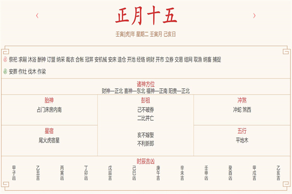 每日穿衣运势播报——2022年2月15日 农历正月初十五 元宵节【星期二】