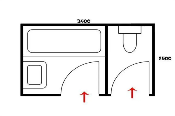 ​厕所布局需要注意的风水禁忌