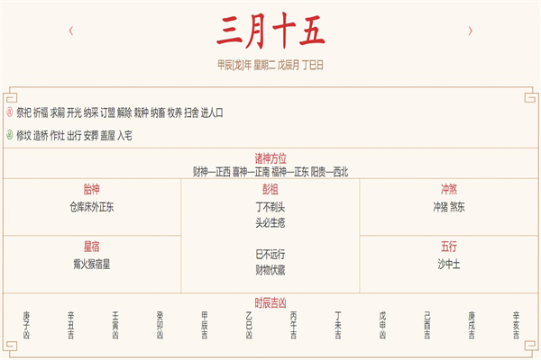 2024年4月23日每日五行穿衣指数解读搭配