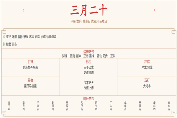 2024年4月28日每日五行穿衣指数解读搭配